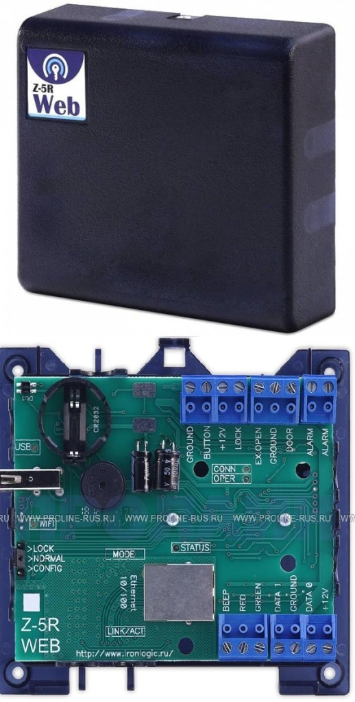 IP-контроллер СКУД Z-5R (мод. Web)