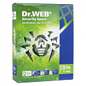 Антивирус Dr.Web Security Space три рабочих места на 1 год